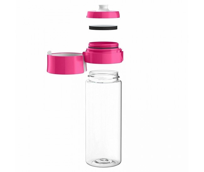 STICLA CU FILTRU FILL&GO VITAL 0.6 L PINK BRITA 