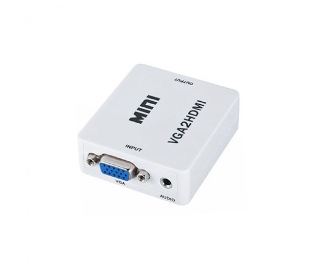 ADAPTOR VGA & AUDIO IN - HDMI OUT 