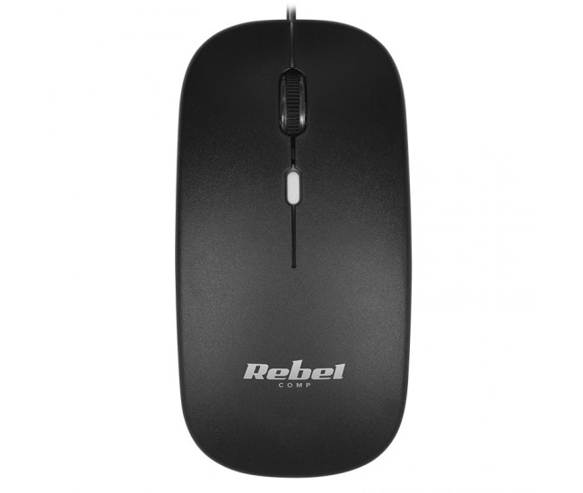 MOUSE CU FIR 1200 DPI WDM210 REBEL 