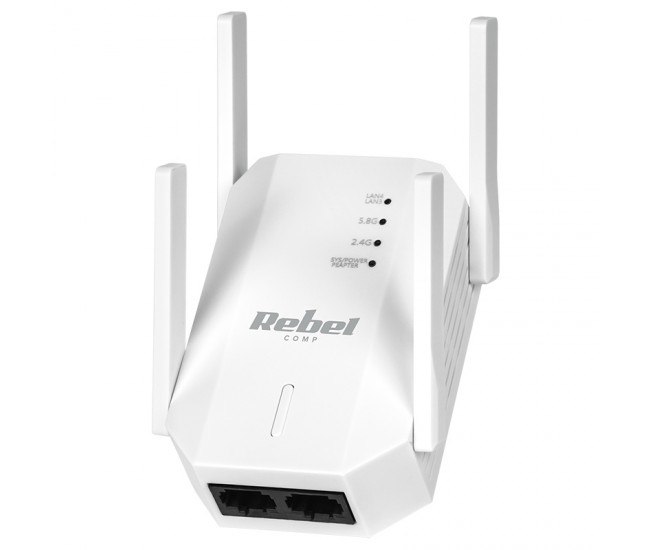 RANGE EXTENDER REPEATER 2.4-5 GHZ REBEL 