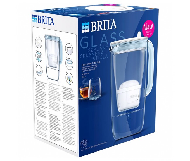 CANA FILTRANTA STICLA 2.5L MAXTRA PRO BRITA 