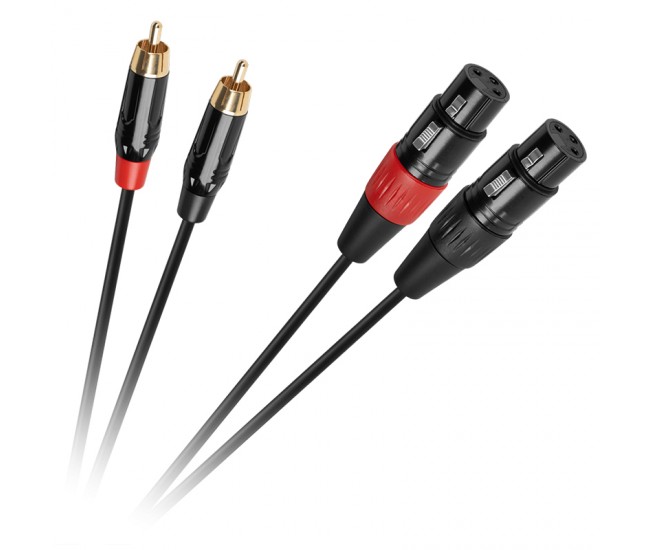 CABLU XLR - 2RCA 1M CABLETECH 