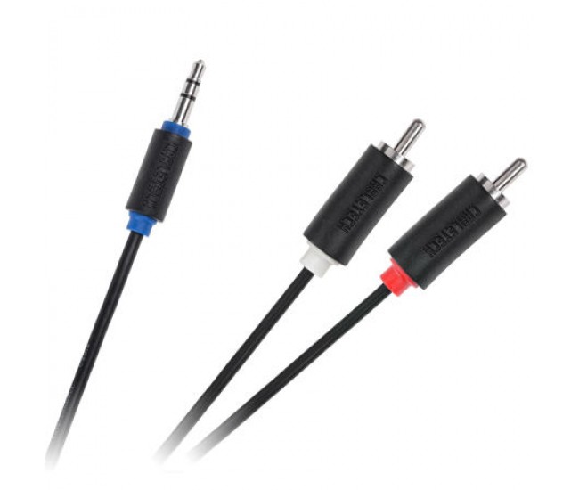 CABLU JACK 3.5 TATA - 2RCA TATA CABLETECH STANDARD 1.8M 