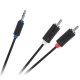 CABLU JACK 3.5 TATA - 2RCA TATA CABLETECH STANDARD 1.8M 