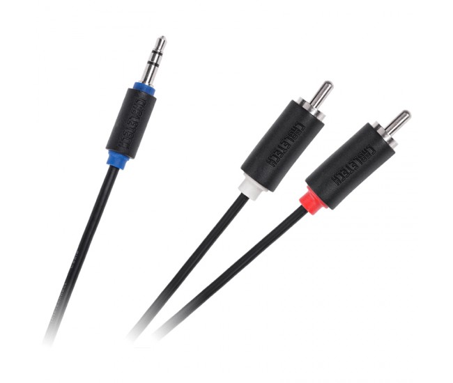 CABLU JACK 3.5 TATA - 2RCA TATA CABLETECH STANDARD 1.8M 