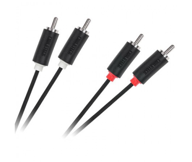 CABLU 2RCA TATA - 2RCA TATA CABLETECH STANDARD 1M 