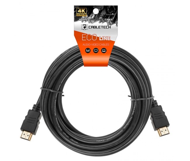 CABLU HDMI - HDMI 2.0 4K UHD 10M CABLETECH ECO-LINE 