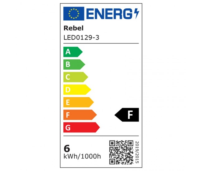 BANDA LED 5M 300X5050 IP65 ALB CALD REBEL 