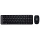 KIT TASTATURA SI MOUSE WIRELESS MK220 LOGITECH 