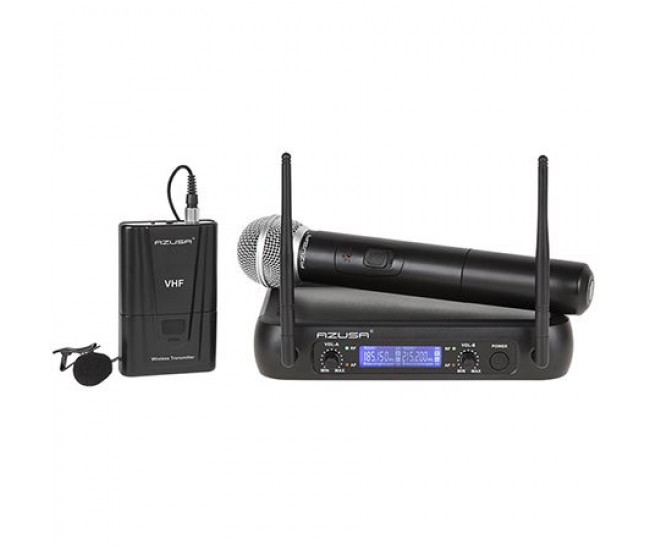 SET DOUA MICROFOANE (MANA + CLIP) VHF REBEL 