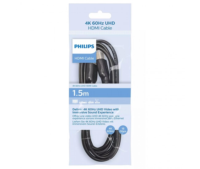 CABLU HDMI 2.0 UHD 1.5M PHILIPS 