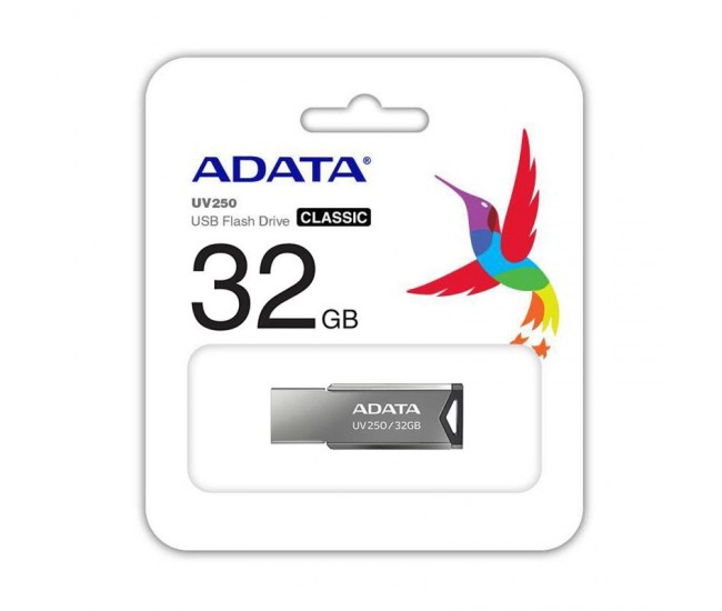 FLASH DRIVE USB 2.0 32GB UV250 METAL ADATA 