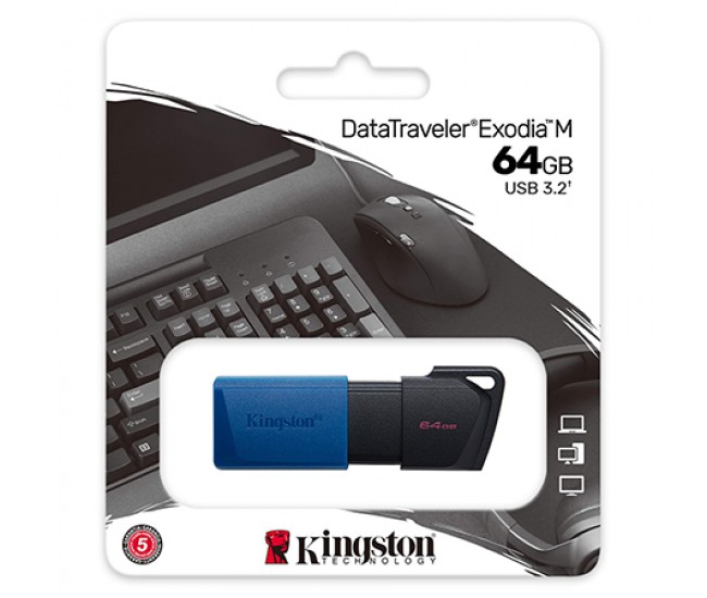 FLASH DRIVE 64GB DTXM USB 3.2 KINGSTON 