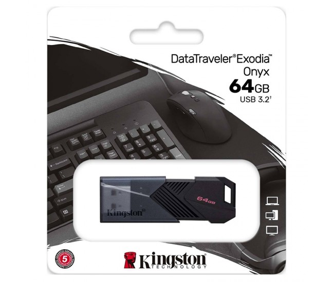 FLASH DRIVE 64GB DT USB 3.2 KINGSTON 