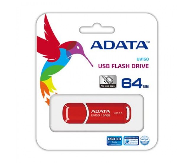 FLASH DRIVE 64GB 3.0 UV150 ADATA 