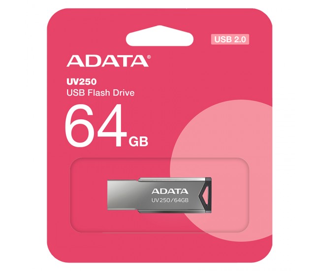 FLASH DRIVE 64GB 2.0 UV250 ADATA 