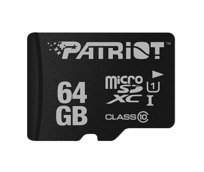 MICRO SDXC CLASA 10 UHS-I 64GB PATRIOT 