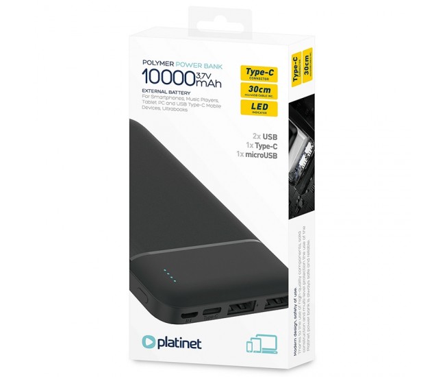 POWERBANK 10000MAH PLATINET 