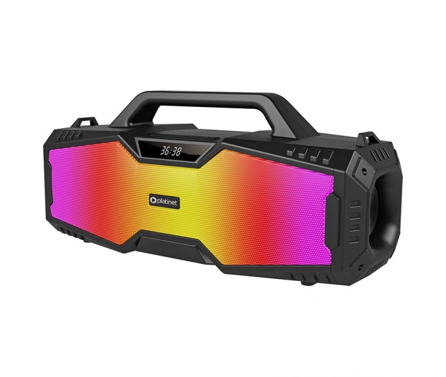 BOXA BOOMBOX FUTURE RGB 16W PLATINET 