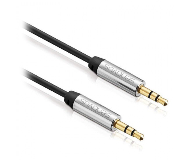 CABLU AUDIO 3.5 TATA - TATA 0.5M SENTIVUS 