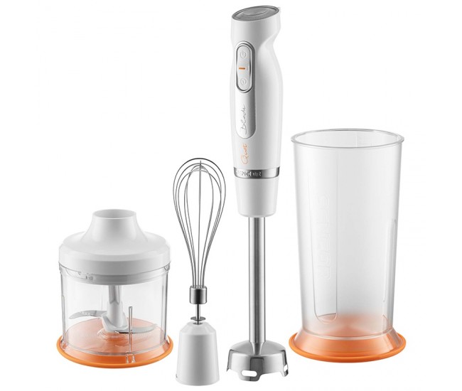 SET BLENDER DE MANA 2 VITEZE 800W ALB SENCOR 