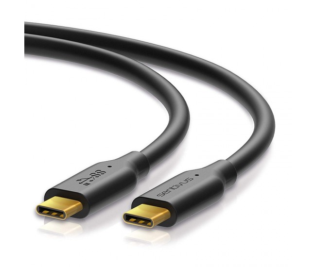 CABLU USB 3.1 TATA C - TATA C 1.0M SENTIVUS 