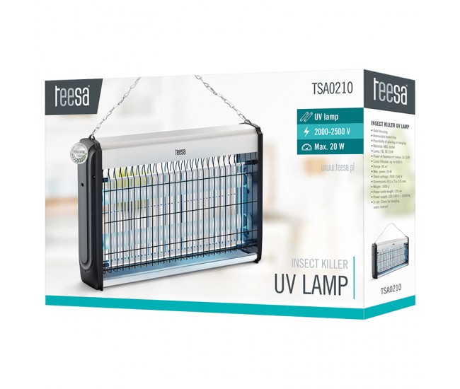 LAMPA UV ANTI INSECTE 2 X 10W TEESA 