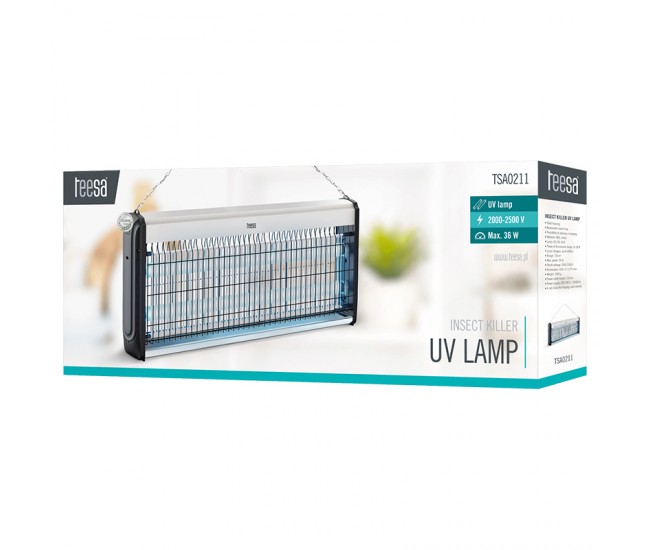 LAMPA UV ANTI INSECTE 2 X 18W TEESA 