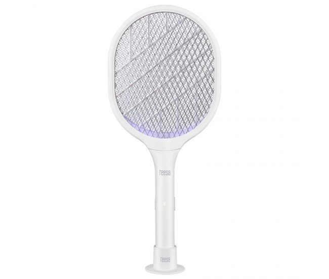 PALETA ELECTRICA SWATTER ANTI-INSECTE  2 IN 1 TEESA 