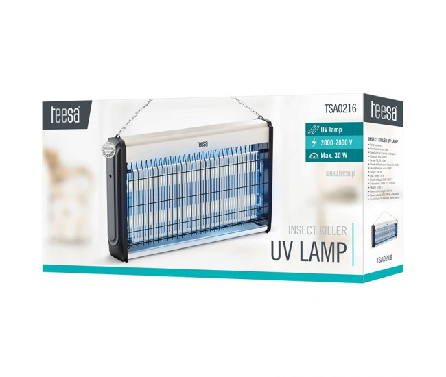 LAMPA UV ANTI INSECTE 2 X 15W TEESA 