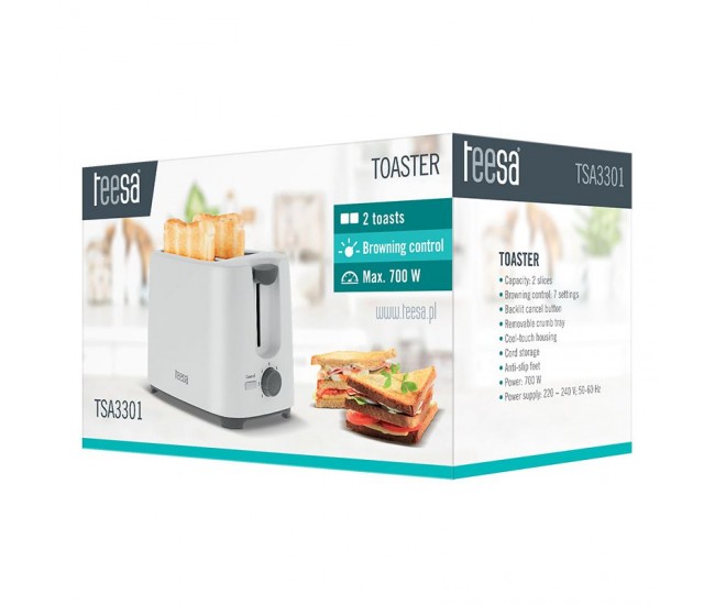 TOASTER 700W TEESA 