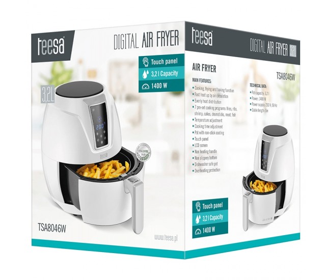 FRITEUZA 3.2L DIGITAL AIR FRYER TEESA 