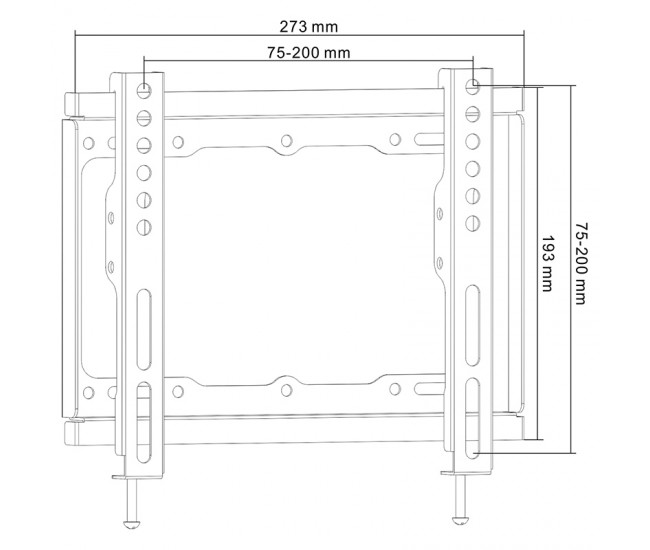 SUPORT UNIVERSAL LED TV 13 inch-42 inch 