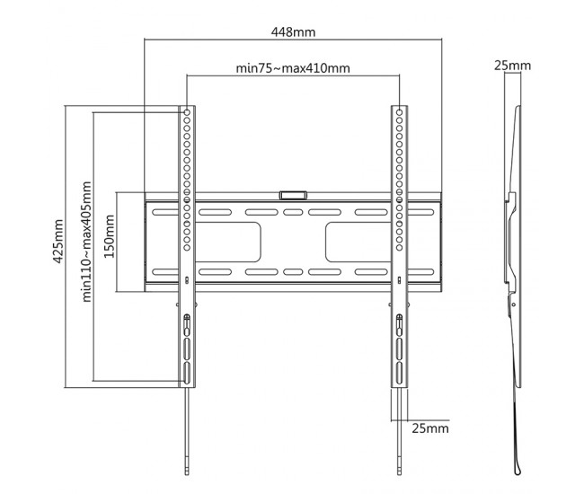 SUPORT LED TV 32-55 INCH 