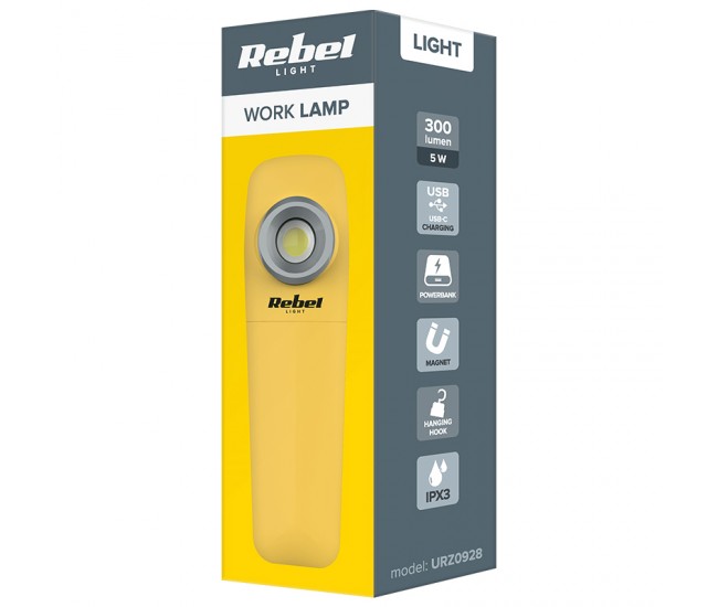 LAMPA ATELIER 5W COB REBEL 