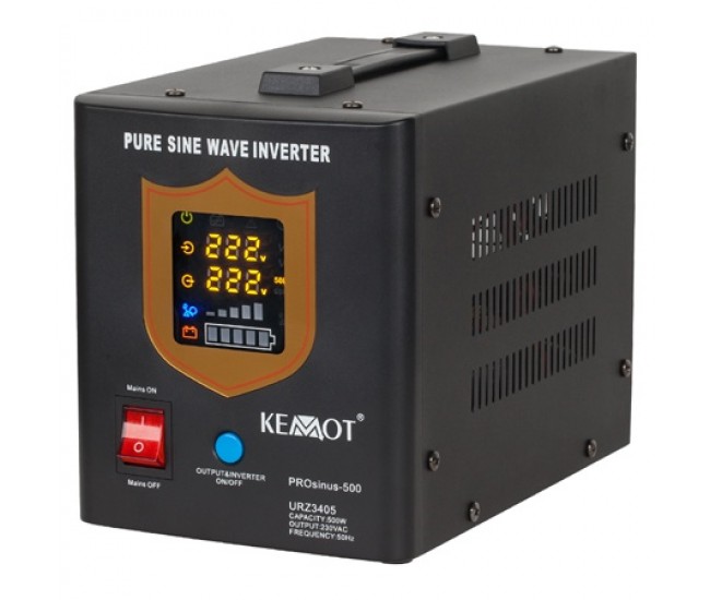 UPS CENTRALE TERMICE SINUS PUR 800VA/500W 12V KEMOT 