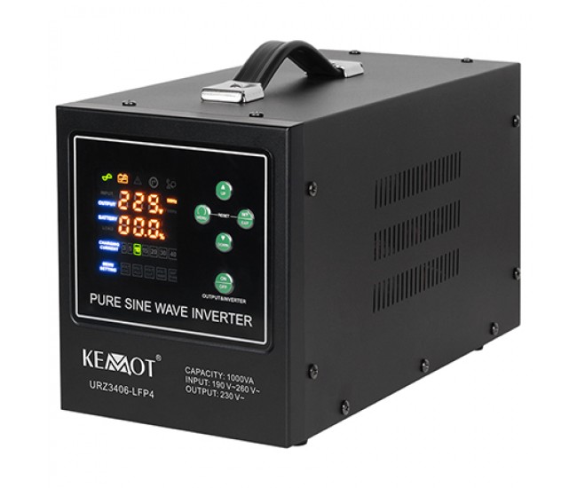 UPS CENTRALE TERMICE SINUS PUR 1000VA/700W 12V KEMOT 