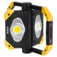 REFLECTOR LED 2X 9.5W COB ACUMULATOR 3.7V 5AH REBEL 