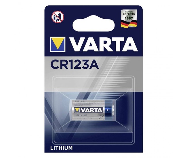 BATERIE CR123A BLISTER 1 BUC VARTA 