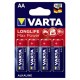 BATERIE ALCALINA LR06 MAX POWER VARTA BLISTER 4 BUC 