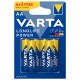 BATERIE ALCALINA LONGLIFE POWER LR6 4+2 VARTA 