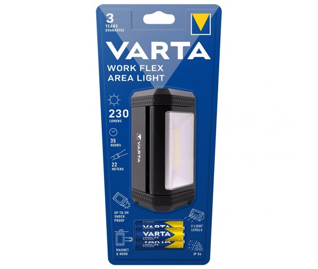 LANTERNA REFLECTOR LED WORK FLEX AREA LIGHT VARTA 