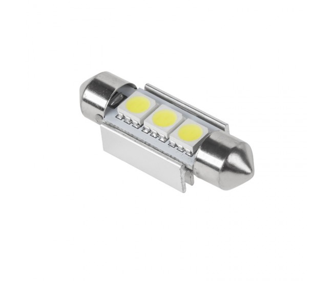 BEC LED 3X SMD5050 ALB AUTO CANBUS T11X36 