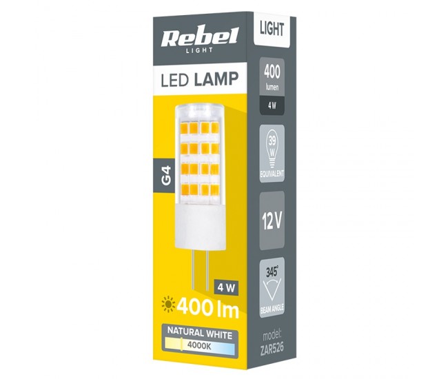 BEC LED G4 4W 4000K 12V REBEL 