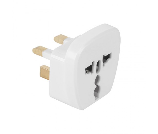 ADAPTOR TENSIUNE PRIZA UK - UNIVERSAL ALB 