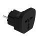 ADAPTOR TENSIUNE UNIVERSAL NEGRU 