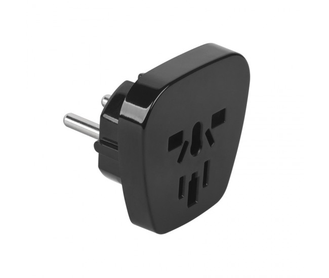 ADAPTOR TENSIUNE UNIVERSAL NEGRU 