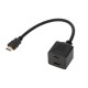 ADAPTOR HDMI TATA - 2 HDMI MAMA 30CM 