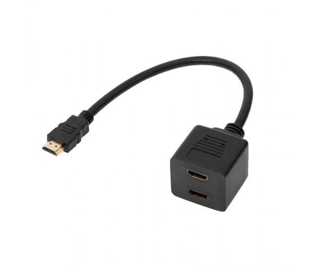 ADAPTOR HDMI TATA - 2 HDMI MAMA 30CM 