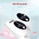 Epilator IPL Lila Care cu maner, epilare definitiva, 900.000 pulsatii, cu display LCD, 8 trepte de putere, roz